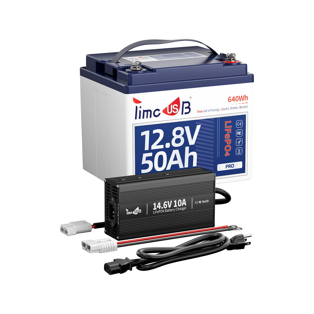 Timeusb 12V 50Ah Lithium RV Battery Pro