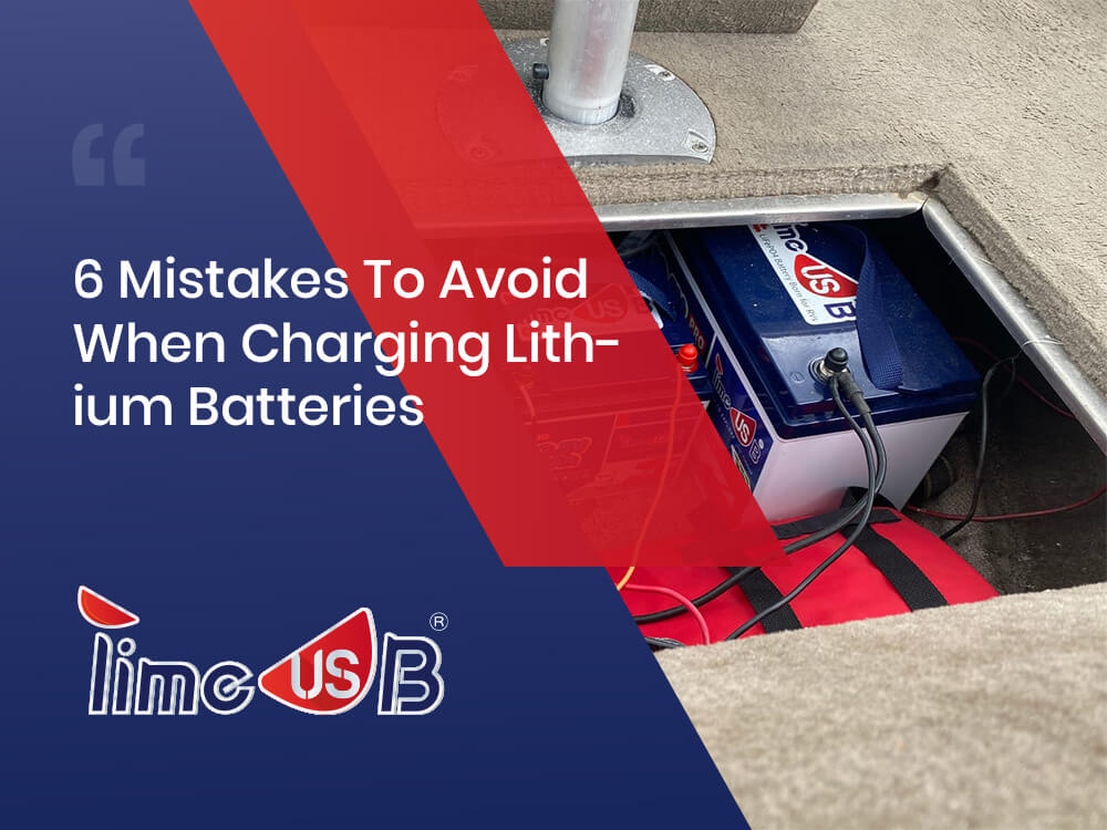 6 Mistakes To Avoid When Charging Marine / RV Lithium Batteries