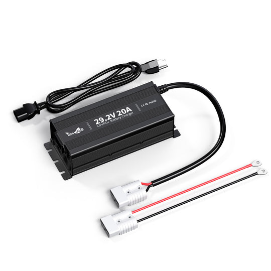 Timeusb 24V 20A AC-to-DC Battery Charger（Mini Size）