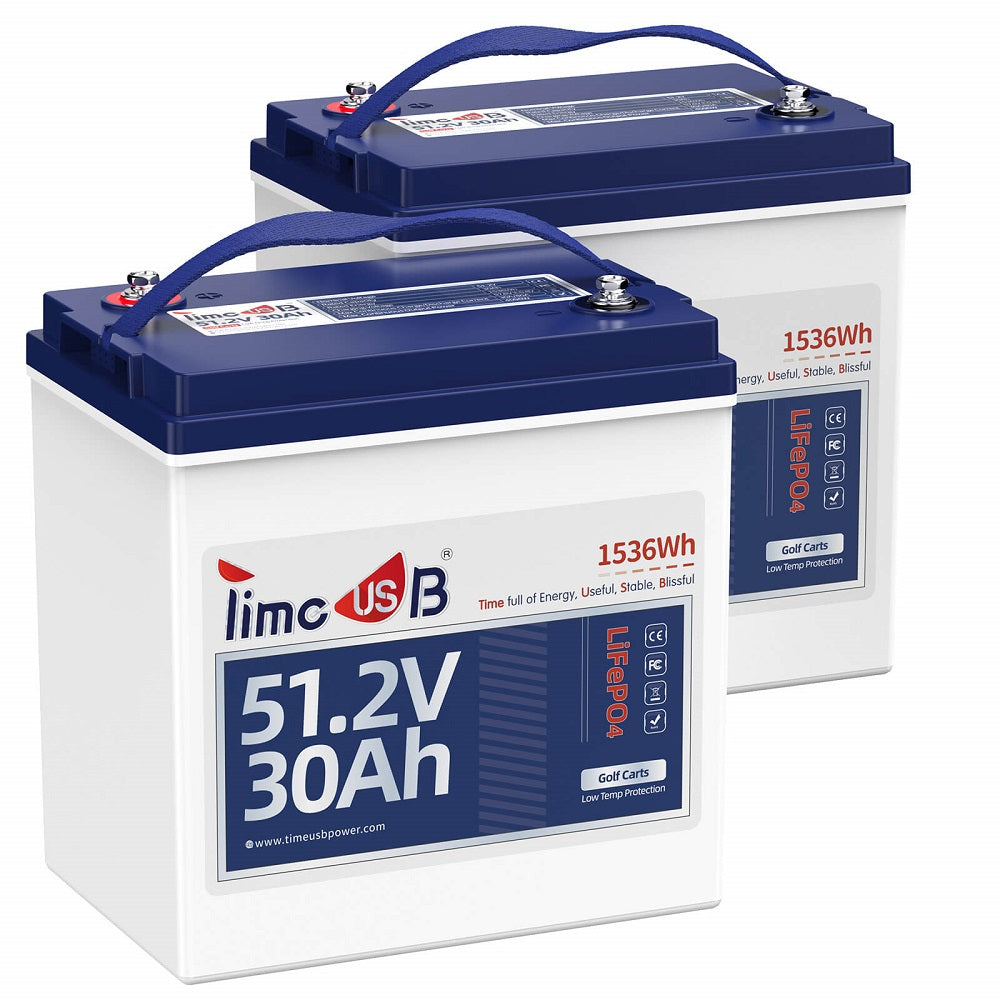Gc2 Battery Timeusb 48V 30Ah GC2 Golf Cart battery with Low-Temperature Protection