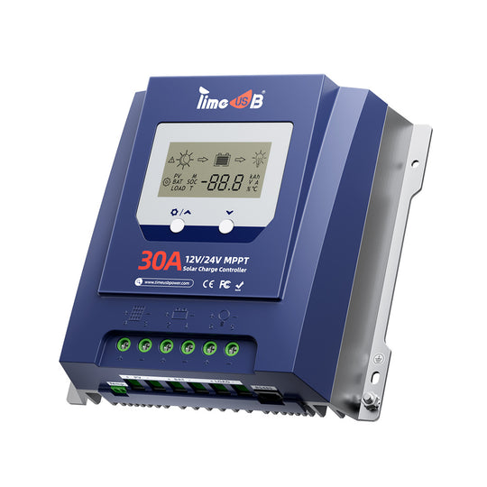 Second-Hand Timeusb 12/24V 30A MPPT Solar Charge Controller