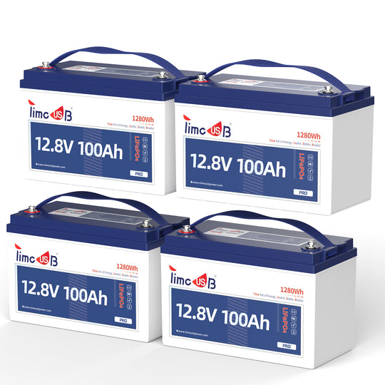 Timeusb 12V 100Ah LiFePO4 RV Battery Pro
