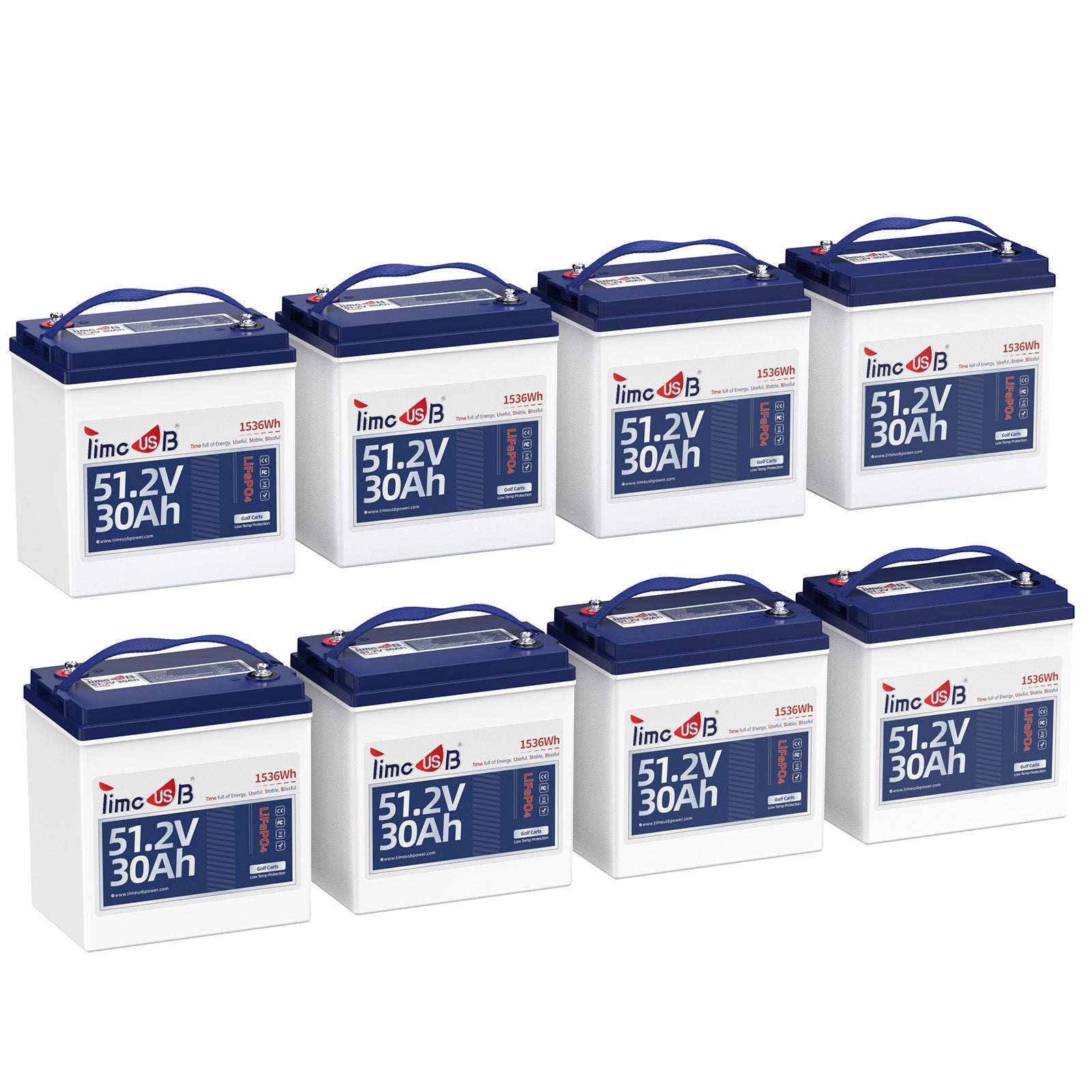 48V 30Ah GC2 Li-Battery for Golf Cart