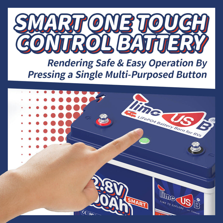 Second-hand 12V 100Ah Smart LiFePO4 Battery | 1.28kWh & 1.28kW | 100A BMS
