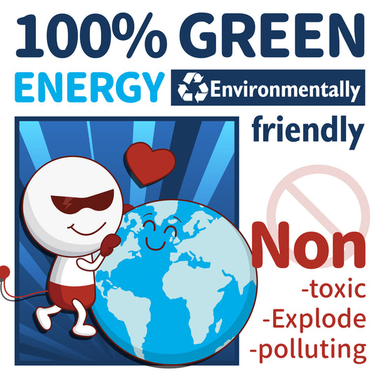 LiFePO4 Battery 100% green energy environmentally friendly
