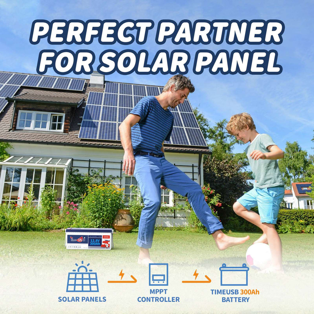 lithium battery perfect partner for solar panel