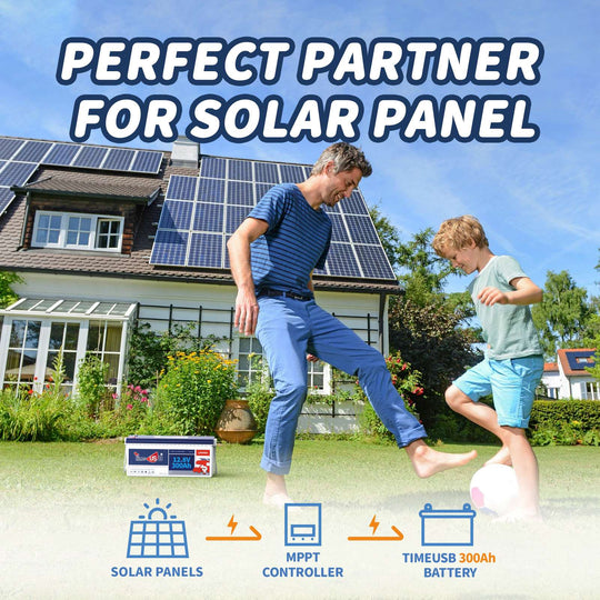 lithium battery perfect partner for solar panel