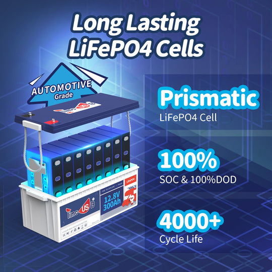 lithium battery deep cycle long lifespan
