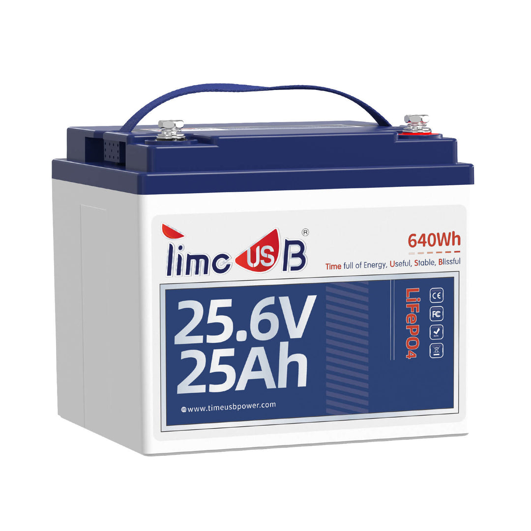 Timeusb 24V 25Ah lithium battery