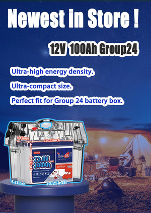  Litime 12V 230Ah Plus Low-Temp Protection LiFePO4 Battery  Built-in 200A BMS, Max 2944Wh Energy, Lithium Iron Phosphate Battery  Perfect for Solar System, RV, Camping, Boat, Home Energy Storage :  Automotive