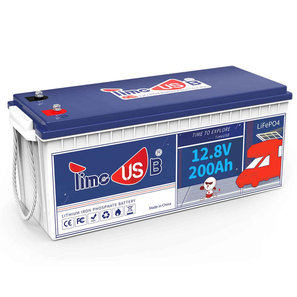 Second-hand 12.8V 200Ah  2560Wh LiFePO4 Battery-Very Good