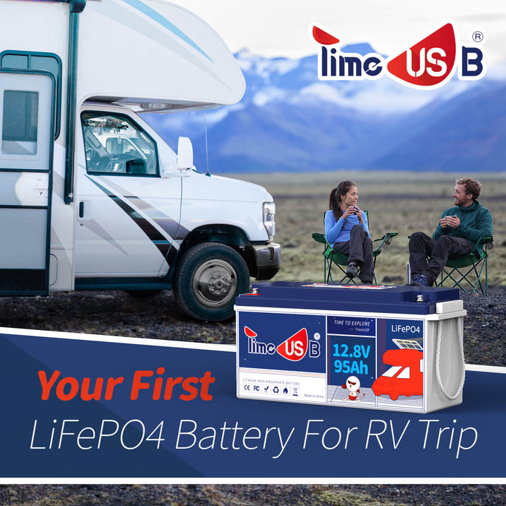 Timeusb 12.8V 95Ah  1216Wh  LiFePO4 Battery - Second-hand Timeusb 12.8V 95Ah  1216Wh  LiFePO4 Battery - Second-hand % Timeusb